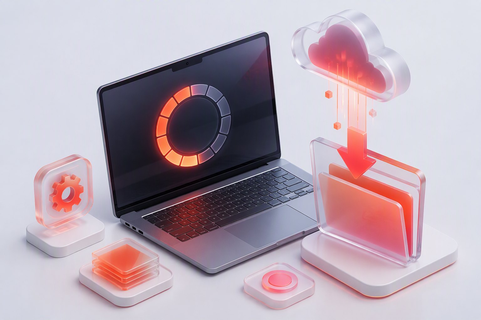 WPS Office 软件下载与安装进度视觉图